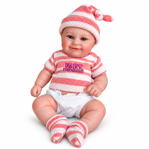 Muñeca Reborn de Silicona Platino Sólida Realista de Alta Calidad de 13 Pulgadas, Muñeca Recién Nacida Suave al Tacto, Colección de Muñecas Realistas, Regalo - Product Image 6