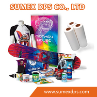Papier de sublimation instantané 100g, 24 pouces * 30m, noyau de 2 pouces, rouleau de papier de sublimation pour EP F500 F570, pour application textile
