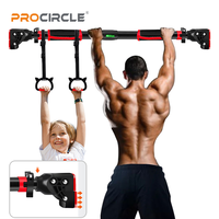 PB8105 Équipement de fitness d'intérieur pour usage domestique, barre de traction horizontale multifonctionnelle à fixation murale