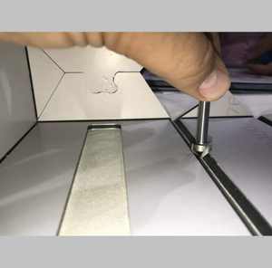 أدوات نقش لألواح الألمنيوم المركبة (ACM)، أداة تحزيز الألمنيوم لألواح الألمنيوم المركبة، لقمة تحزيز على شكل حرف V - Product Image 4