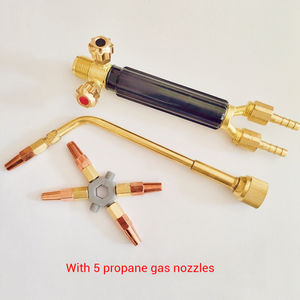 คบเพลิงเชื่อมแก๊สทองเหลืองปลอม H01-6สไตล์ไทยสำหรับอะเซทิลีน/โพรเพน/ก๊าซธรรมชาติ - Product Image 4