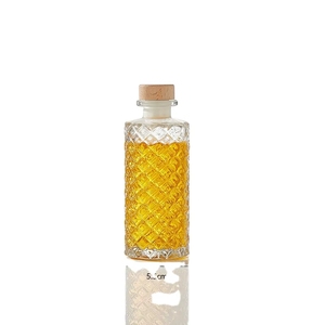 Botella de Vino Miniatura de Cristal Transparente Personalizada de 50 ml, 100, 150, 180 ml, Botella Pequeña para Bebidas Alcohólicas con Tapa - Product Image 3