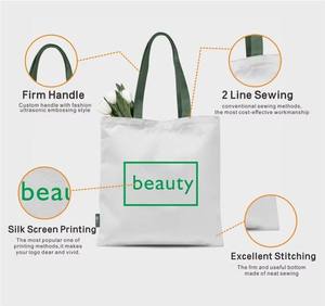 Bolsas de Compras de Lona con Cierre Personalizadas al por Mayor de Fábrica, Impresión de Logotipo en Color Personalizado, Bolsas para Mamá, Bolsa de Compras de Gran Capacidad - Product Image 6