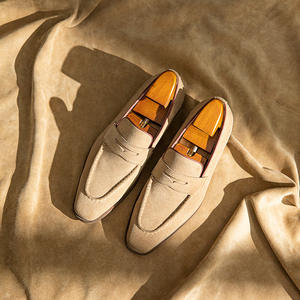 รองเท้าหนังแท้คุณภาพสูงทำมือสำหรับผู้ชายหุ้มด้วยหนังธรรมชาติรองเท้าทางการสำหรับผู้ชาย - Product Image 2