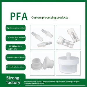 Molde de Inyección de Plástico PFA Personalizado, Piezas de PFA de Alta Precisión, Mecanizado CNC para Aplicaciones Médicas y Automotrices - Product Image 5