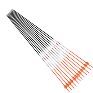 Linkboy bắn cung nhựa vanes id4.2mm cột sống 250 -- 1200 tinh khiết Carbon mũi tên cho recurve/truyền thống cung săn bắn - Product Image 1