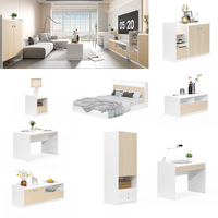 Solución Integral de Muebles para Proyectos de Dormitorios de Apartamentos Personalizados, Diseño de Plano Interior Gratuito