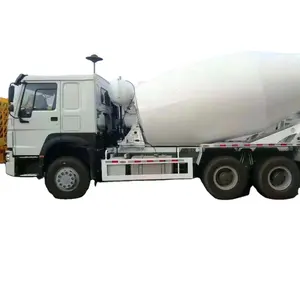 Sinotruck Howo New Concrete Truck Mixer Transit 8m3 12m3 20m3 Mobile Self Loading Concrete Cement Mixer Drum Truck