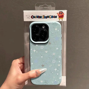เหมาะสำหรับ iPhone 17 Pro Max, เคสโทรศัพท์ลายลิ้นจี่น่ารัก ลายดาว ลายหมึก ลายอุ้งเท้าแมว เคสนิ่ม รูใหญ่ กันกระแทก - Product Image 2
