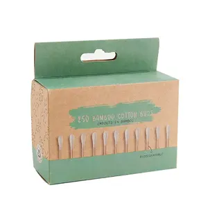 Boîte en papier Kraft écologique, 12 pièces, avec boutons en <span class=keywords><strong>coton</strong></span> bio, boîtes d'emballage vide, tiroirs en papier Kraft recyclable - Product Image 6