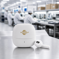Écouteurs sans fil OEM de haute qualité en gros, Bluetooth 5.4, étanches, pour la musique Hi-Fi, oreillettes électroniques