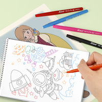 Stylos feutres personnalisés 36 couleurs Paper Mate Pointe moyenne Logo personnalisé Marqueurs de dessin pour enfants Stylo feutre pour fournitures artistiques