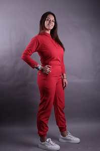 ชุดยูนิฟอร์มสตรีสำหรับนักวิ่ง,ชุดพยาบาลชุดดูแลดูแลง่ายป้องกันริ้วรอยชุดเครื่องแบบงานพยาบาล - Product Image 6