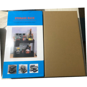 2 paniers avec 4 crochets, organisateur sous l'évier à 2 niveaux, <span class=keywords><strong>panier</strong></span> <span class=keywords><strong>coulissant</strong></span> pour armoire, étagère avec crochets, organisateur de rangement pour tasses suspendues - Product Image 6