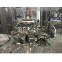 Monobloc de rinçage, remplissage et bouchage électrique (8-8-3) en acier inoxydable, haute précision, facile à utiliser, 3-en-1, pour l'embouteillage et l'emballage automatique