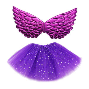CM198 da 3 a 8 anni le ragazze si vestono in Costume da balletto Tutu gonna fata <span class=keywords><strong>Angel</strong></span> Wing Set per bambina vestito da festa - Product Image 1