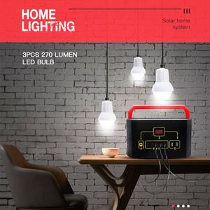 DC12V <b>Solar</b> Powered Home Lighting System Cooling Ceiling <b>Fan</b> - Product Image 5