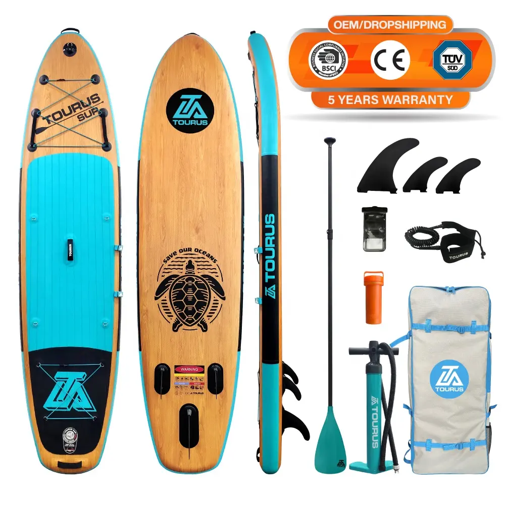 TOURUS 11 'x 33' x 6 ''sup 스탠드 업 패들 보드 sup 풍선 패들 보드 sup 패들 보드 보드 supboard