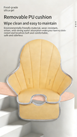 Chaise haute pour bébé 3 en 1 / Chaises hautes convertibles réglables pour bébés et tout-petits / Chaises pour bébés compactes, légères et portables