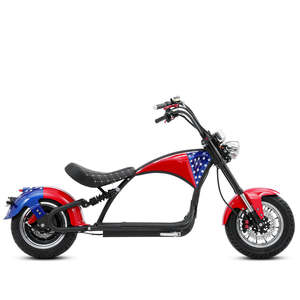 Motocicleta Eléctrica Citycoco de 2000W, 60V, 30AH, 45KM/H, con Certificación COC, Disponible en Almacén de la UE - Product Image 4