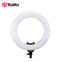 Anneau lumineux LED bicolore Tolifo 25W 18 pouces pour selfie, diffusion en direct, vidéos YouTube, maquilleur