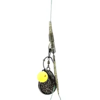 500 pièces par sac, accessoires de pêche à la carpe, manchons en caoutchouc pour la queue, clips de plomb coniques, accessoires de pêche à la carpe AE061-6
