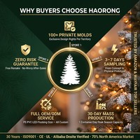 Sapin de Noël artificiel de 2,1 m de haut, de haute qualité, pré-éclairé, avec aiguilles de pin floquées et lumières LED chaudes, sur socle, pour la décoration de la maison en fêtes.