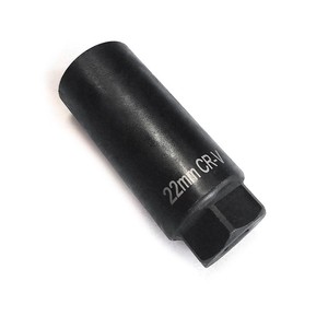 Heavy-Duty Straight Oxygen Sensor Tool- 7/8" 22mm Chrome Vanadium Steel <b>Socket</b> with 3/8" Drive, <b>Universal</b> Fit (JXSS041C) - Product Image 1