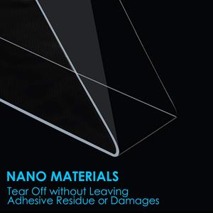 <span class=keywords><strong>Ruban</strong></span> <span class=keywords><strong>adhésif</strong></span> nano transparent réutilisable, imperméable, sensible à la pression, double face, lavable, pour le masquage - Product Image 4