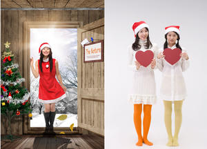 Lindos sombreros de Navidad Centro comercial Supermercado Actividades Sombreros de Navidad Adulto Sombrero decorativo de Navidad - Product Image 6