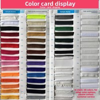 Cordon de bordure 100 % polyester 68 couleurs en stock pour uniformes scolaires et pantalons de survêtement, avec garniture latérale à dents pour la couture des ourlets (mère et enfant)