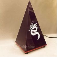 Lampe à LED de respiration violette haut de gamme nouveauté numéros de barre intérieure forme Logo personnalisé décorations de fête