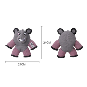 Juguetes de peluche de <span class=keywords><strong>perro</strong></span> de algodón pp <span class=keywords><strong>duro</strong></span> de lona al por mayor del fabricante - Product Image 4