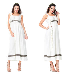 Costume de Cosplay Grec Couple Romain Robe Blanche la Déesse des Muses Vénus Costume de Cosplay pour Tenue de Couple - Product Image 4