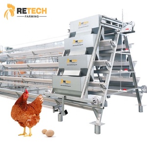 Jaula automática <span class=keywords><strong>de</strong></span> tipo A para gallinas ponedoras, jaula <span class=keywords><strong>de</strong></span> batería para pollos, granja <span class=keywords><strong>de</strong></span> aves <span class=keywords><strong>de</strong></span> corral para <span class=keywords><strong>Guinea</strong></span>, Alemania, Nigeria - Product Image 1