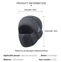 Vente en gros de masques faciaux en polaire thermique Y2K pour l'hiver, protection contre le vent, protection des oreilles, ski, cyclisme, couvre-visage complet, sport, quotidien, unisexe