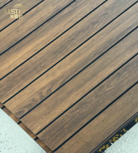Paneles Acústicos Absorbentes de Sonido de Fieltro PET con Diseño de Madera Ranurada, Diseñados para la Silenciosidad - Product Image 2