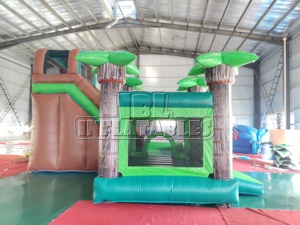 <span class=keywords><strong>Castillo</strong></span> Inflable Comercial con Tobogán de Palmera Tropical, Certificado CE, <span class=keywords><strong>para</strong></span> Niños, Alquiler <span class=keywords><strong>para</strong></span> Eventos al Aire Libre - Product Image 5