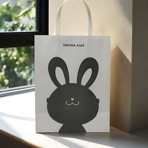 Bolsa de Papel Kraft Personalizada para Alimentos para Mascotas y Mini Bolsa de Papel con Asa de 160 mm, Bolsa de Regalo, Suministro Directo de Fábrica - Product Image 2