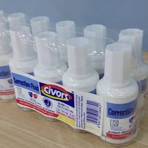 Huanyang ปากกาลบคำผิดแบบปลายแปรงนิ่ม20มล. แห้งเร็วอเนกประสงค์สำหรับโรงเรียนและสำนักงาน Huyang แห้งเร็ว muq - Product Image 4