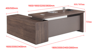 Placage <span class=keywords><strong>bureau</strong></span> PDG gestionnaire table avec classeur <span class=keywords><strong>tiroir</strong></span> Offre Spéciale mobilier <span class=keywords><strong>de</strong></span> <span class=keywords><strong>bureau</strong></span> - Product Image 4