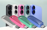 Clé USB Type C IXS0N 256 Go 512 Go 1 To OTG, Clé USB pour iPhone 16, Tablette Android, Ordinateur Portable, OEM, Personnalisé, Vente en Gros
