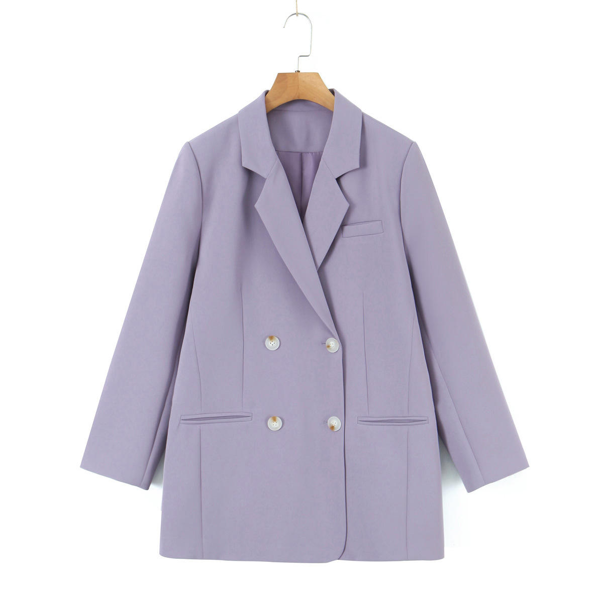 ชุดสูทสีม่วงหมอก