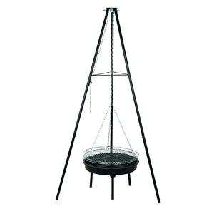 Triangle Support Chaîne Suspendu Style <span class=keywords><strong>Charbon</strong></span> <span class=keywords><strong>De</strong></span> <span class=keywords><strong>Bois</strong></span> Camping Portable <span class=keywords><strong>Cheminée</strong></span> Extérieure À <span class=keywords><strong>Bois</strong></span> Jardin <span class=keywords><strong>Cheminée</strong></span> Bol Fire Pit Grill - Product Image 1