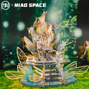 Rompecabezas Metálico 3D de la Serie MU X MIAO SPACE Elf, Juguete Educativo de Bricolaje, Modelo Coleccionable, Decoración de Escritorio y Oficina, Antiestrés - Product Image 4