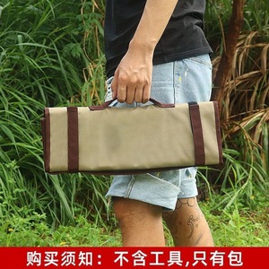 Bolsa de Almacenamiento para Estacas de Camping, de Tela Oxford Color Caqui, Organizador Portátil de Accesorios para Tiendas de Campaña - Product Image 5