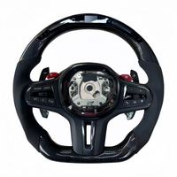 Volant sport en Alcantara et carbone LED pour BMW G11 G12 G21 G20 G31 G30 G87 G80 G90 G01 G05 G06 X3 X4 M6 M5 (vente en gros)