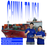 Agent d'expédition DDP pour marchandises diverses, acheteurs multicanaux Chine vers États-Unis, Canada, Allemagne, France, Italie, fret maritime porte-à-porte DDP DDU FBA 3PL
