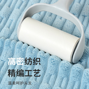 Gorro de Secado de Cabello de Felpa de Bambú 25x65cm, Secado Rápido, Color Sólido, Uso Doméstico, Microfibra de Felpa de Coral - Product Image 3