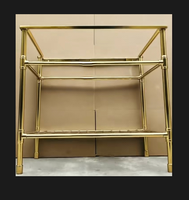 Suites de Luxe Décoration Intérieure de Style Français Meubles en Métal Pieds de Table Lavabo en Céramique avec Structure en Métal Fabriqué sur Mesure